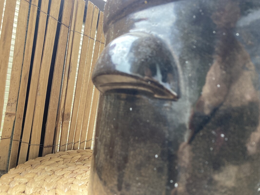 Elbląg Sprzedam 5l garnek kamionkowy z uszami idealny na ogórki małosolne lub kiszonki. Średnica otworu 21cm. Stan