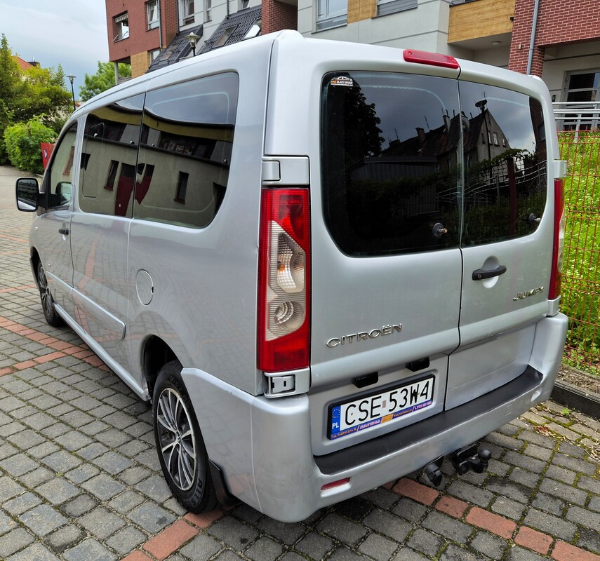 Elbląg Citroen Jumpy 1,6HDI 90Km 2002Rok 6-Cio Osobowy 2008Rok-Elektryczne Szyby Abs Sprawna