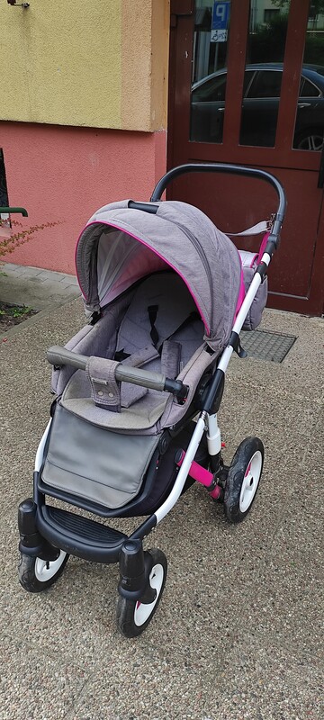 Elbląg Sprzedam wózek dziecięcy Adamex model Barretta stan bdb polecam. ..
