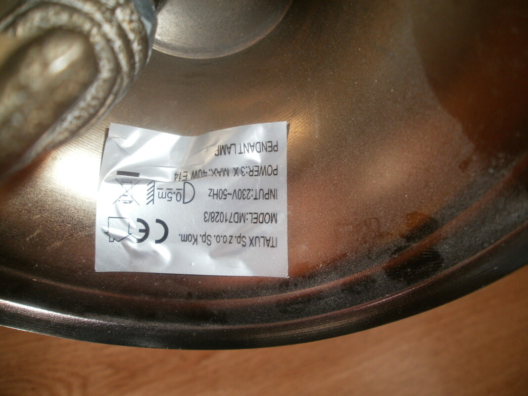 Elbląg Dzień dobry:)
Mam do odsprzedania
Lampę/żyrandol Italux z satynowanego metalu w idealnym stanie, na żarówki z