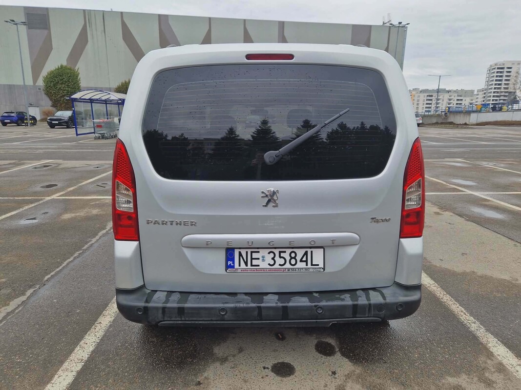 Elbląg Peugeot Partner Tepee 1,6 Benzyna | stan bardzo dobry | ważne opłaty