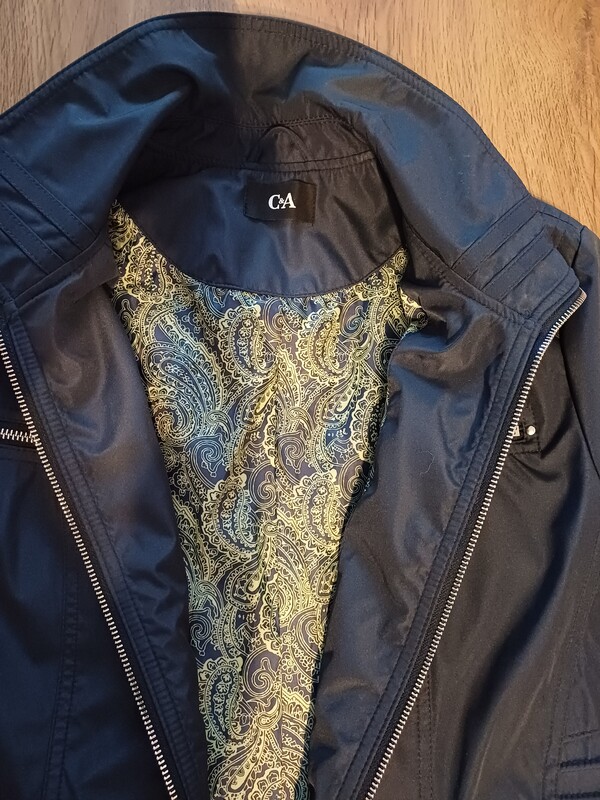 Elbląg NOWA Kurtka C& A wiosna rozmiar 42 kolor granatowy