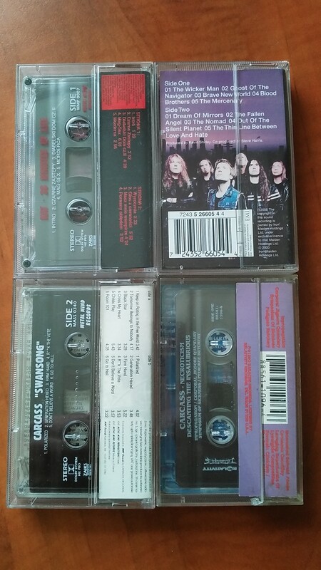 Elbląg Sprzedam kasety magnetofonowe SEPULTURA - Arise - 60 zł Distributed In Canada 1991 SEPULTURA - ROOTS - 30 zł