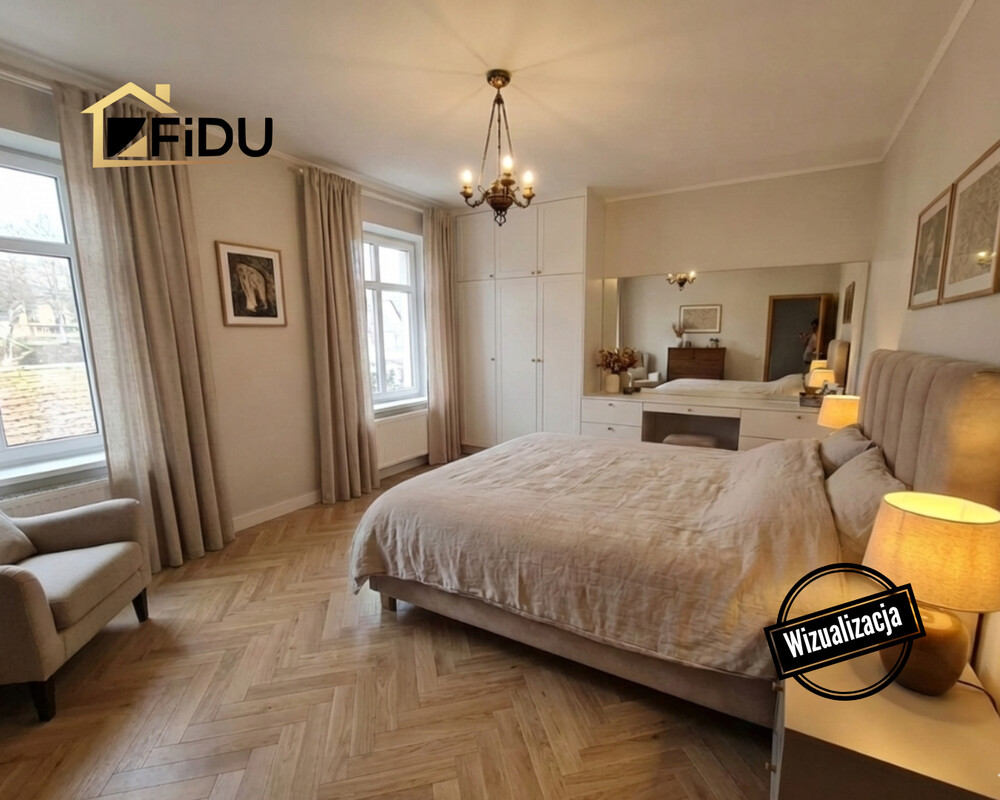 Elbląg FiDU Biuro Nieruchomości prezentuje: Mieszkanie Elbląg, ul. Bema: 91,8 m², parter z wyjściem na ogród , 3