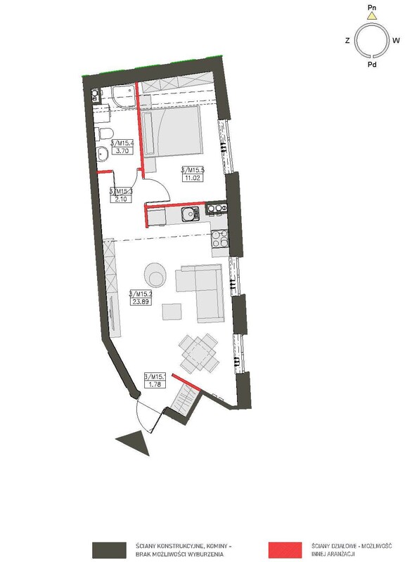 Elbląg AMERICAN HOMEBIURO NIERUCHOMOŚCIKAMIENICA SŁONECZNA PARK 42,49 m2 2 POKOJETO MY SPRZEDAJEMYNIERUCHOMOŚCI W TYM