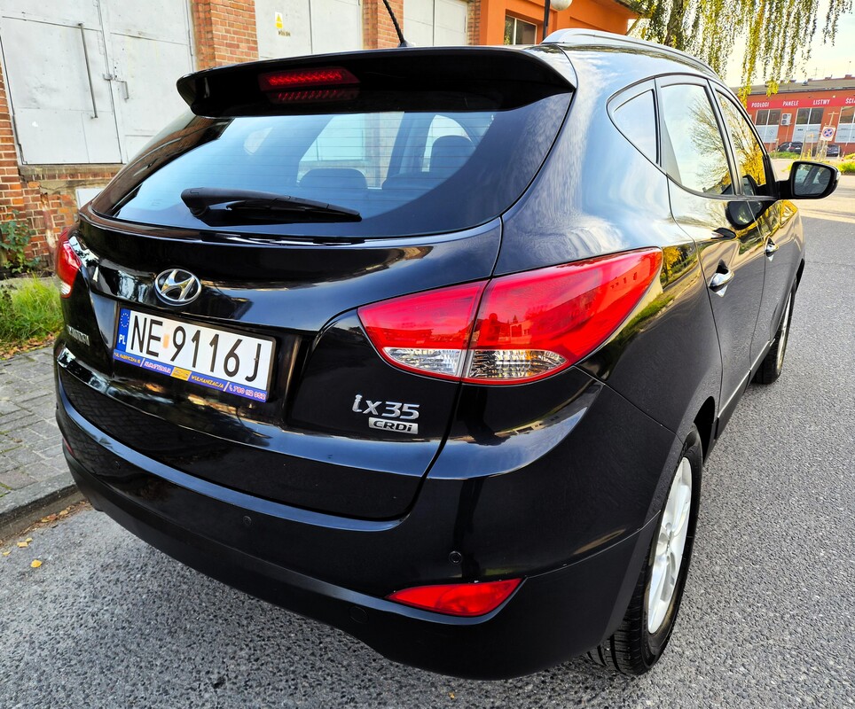 Elbląg Hyundai IX 35 2,0Diesel 136Km 2011Rok Manualna Skrzynia 6-Cio Biegowa 4X4-Elektryczne Szyby Abs Radio Sprawna