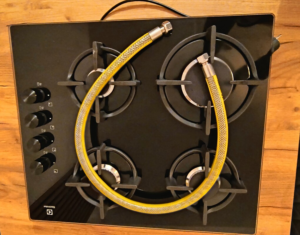 Elbląg Sprzedam płytę gazową szklaną do zabudowy Electrolux