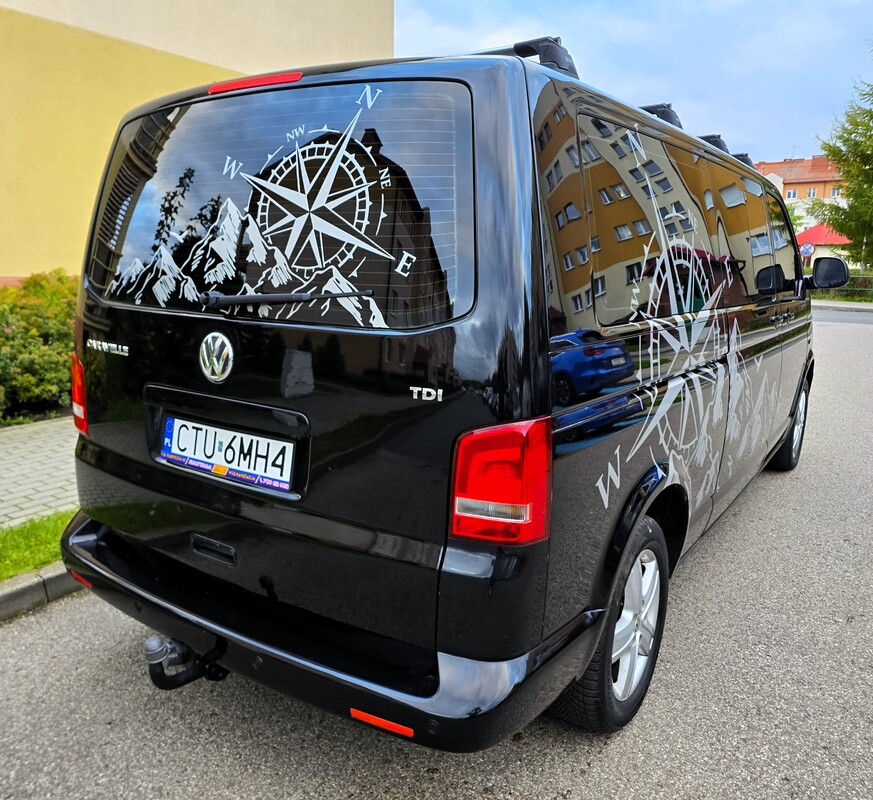 Elbląg Volkswagen Caravelle 2,0 TDI 140Km 2010Rok  Automatyczna Skrzynia DSG 9-Cio Osobowy-Elektryczne Szyby