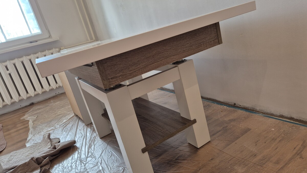 Elbląg Biały stół/ ława