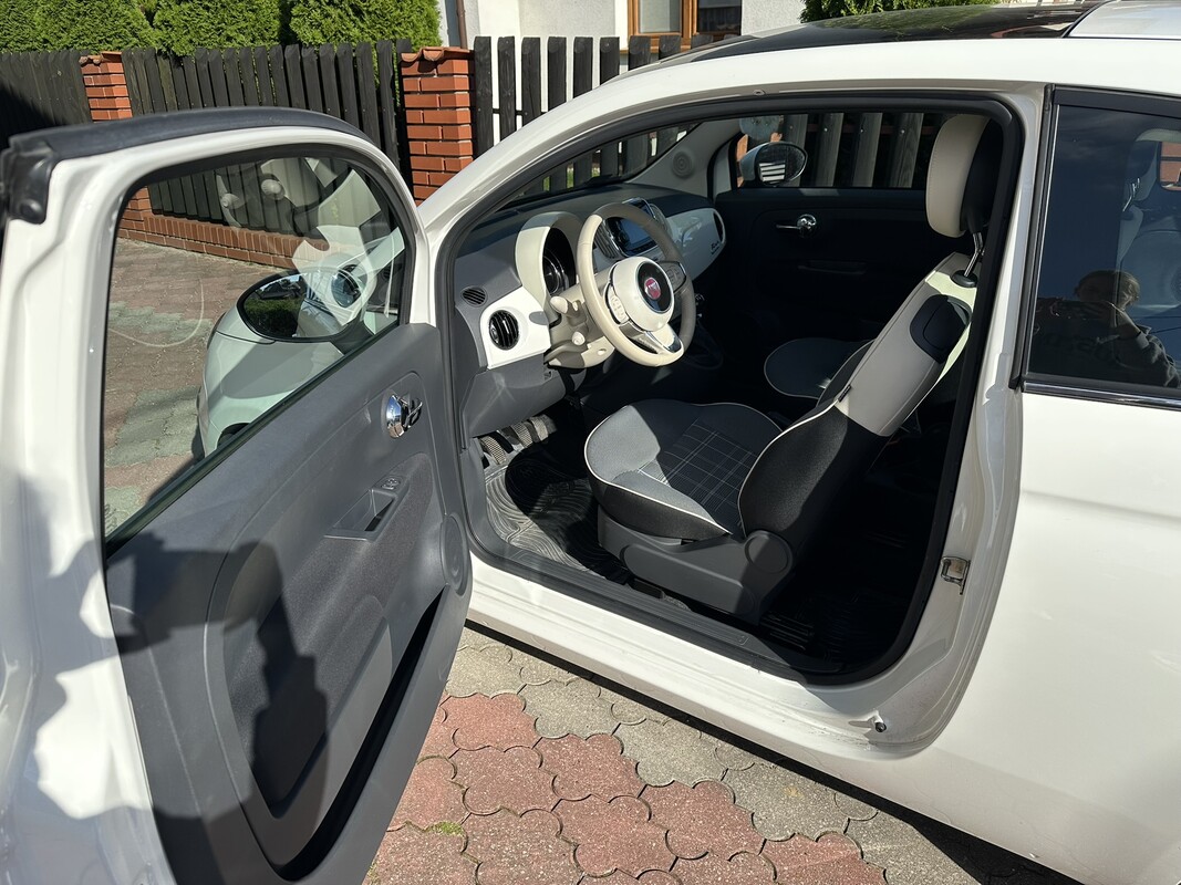 Elbląg Na sprzedaż Fiat 500 z 2017 roku - 37 900 zł