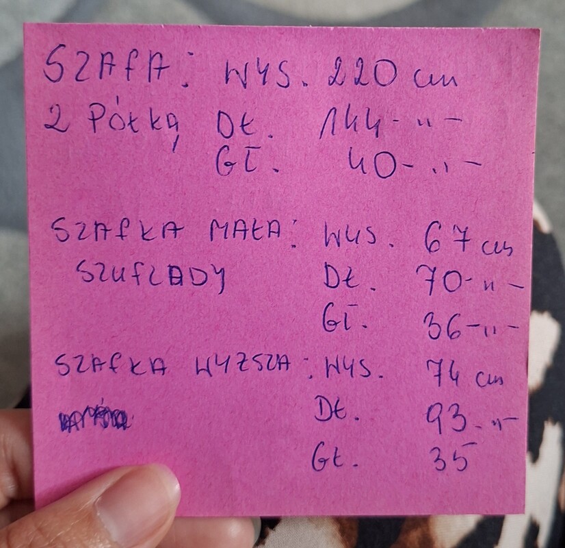 Elbląg Sprzedam meble widoczne na zdjęciach wymiary podane na zdjęciach odbiór i transport w zakresie kupującego