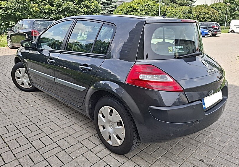 Elbląg RENAULT MEGANE1.6 BenzynaM- 2008 rKlimatyzacja sprawna2 kpl. opon Długie opłaty
