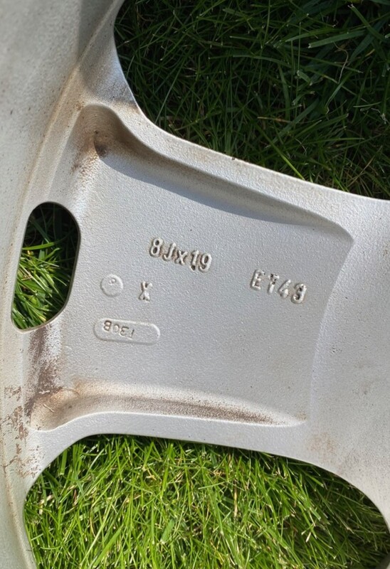 Elbląg ALUFELGI SNOWFLAKE FELGI 19 8J ET43 5X110 OPEL VECTRA C OPC SIGNUM 4SZT. Na felgach opony 235/35/19.