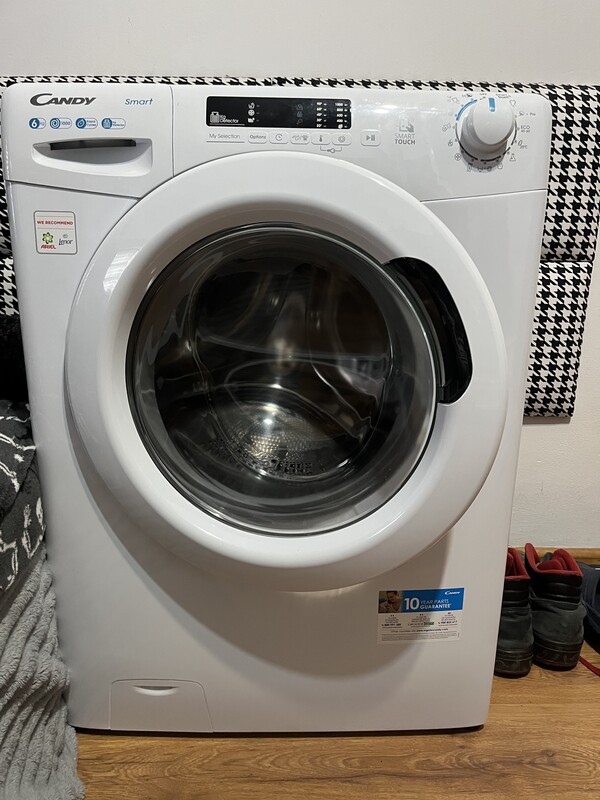 Elbląg Sprzedam pralkę. Nowa. Zakupiona w lipcu 2025.Dołączony rachunek- 2 lata gwarancji. Dane techniczne: pralka