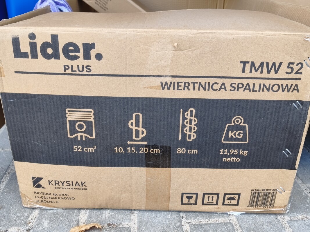 Elbląg Wiertnica spalinowa TMW52.