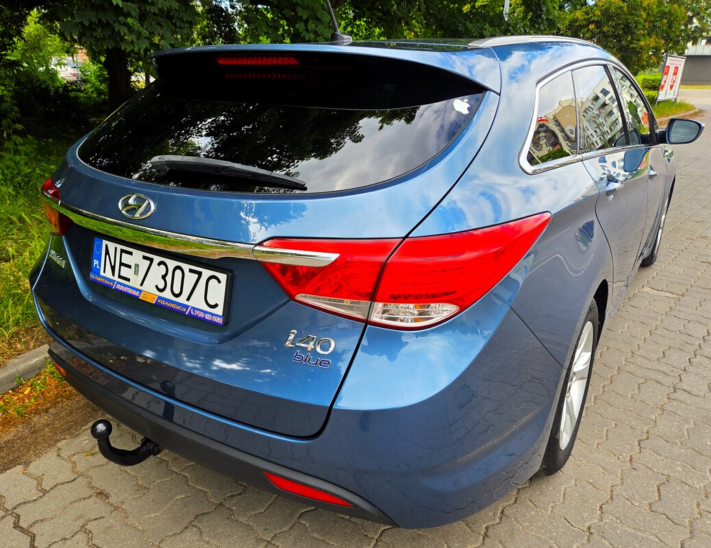 Elbląg HYUNDAI I40 2012 • 1.7 Diesel 115 KM • Ekonomiczny & Bezawaryjny • Nowe Sprzęgło •