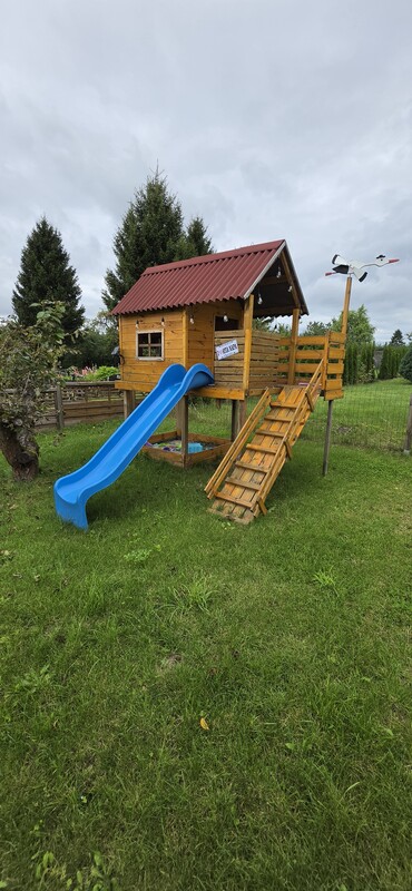 Elbląg Działka ROD Sienkiewicza 300 m2 duży domek.