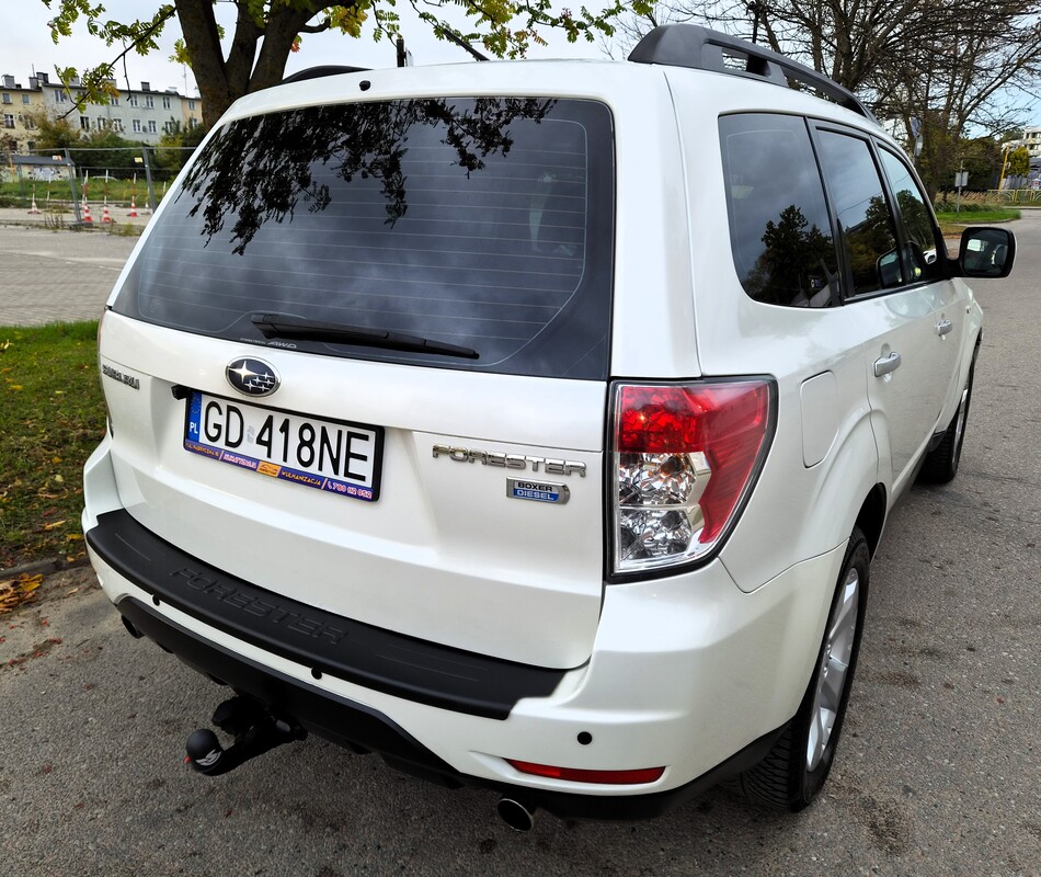 Elbląg Subaru Forester 2,0Diesel BOXER 150Km 2011Rok Napęd 4X4 Hak Salon Polska-Elektryczne Szyby Abs Radio Sprawna