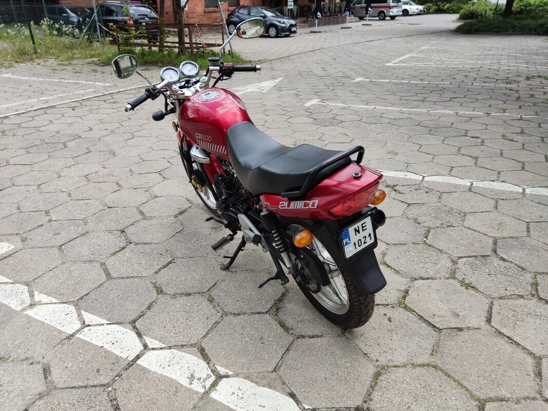 Elbląg Świeże Opłaty, Sprawny.. Motorower-Yamasaki 50,rok 2010,zarejestrowany na 50cm -nowy silnik 125cm, nowy wydech-