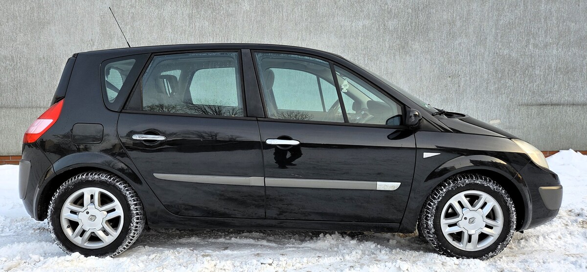 Elbląg Renault Megane Scenic 2.0Benzynka 136Km Automat 2004Rok Bardzo Dobry Stan -Elektryczne