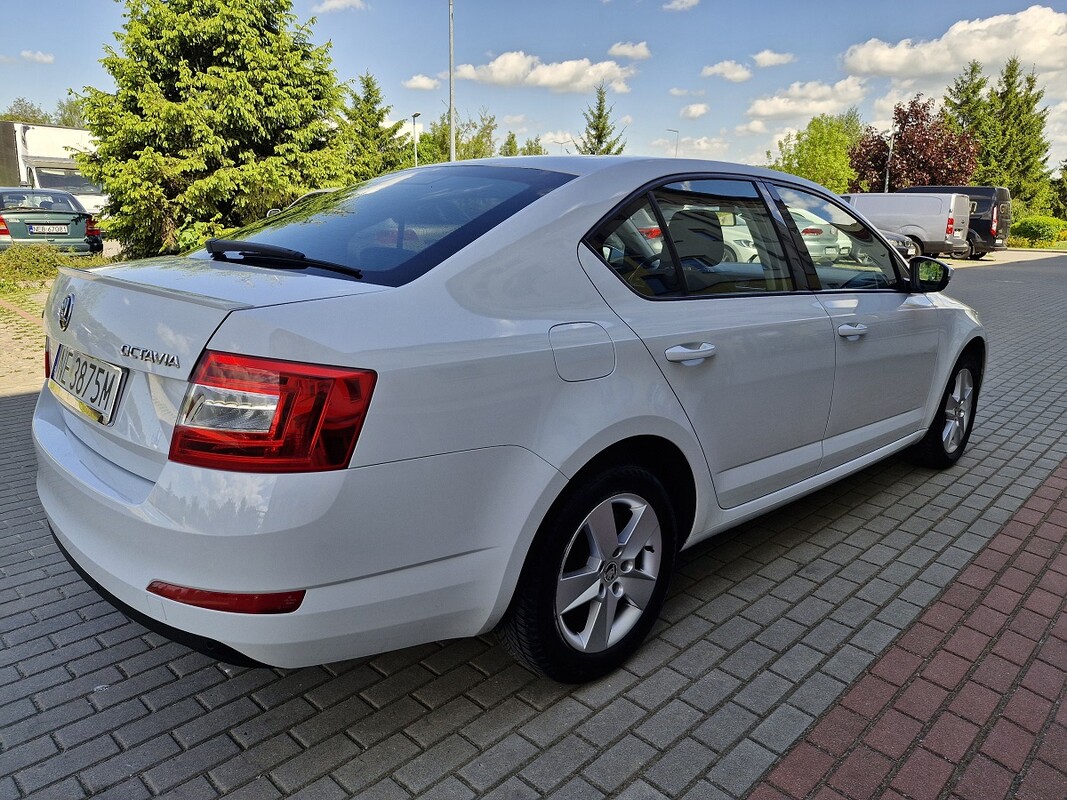 Elbląg Skoda Octavia1.6 TDI2017KlimatronikCzujniki parkowaniaKupiona w Polskim Salonie