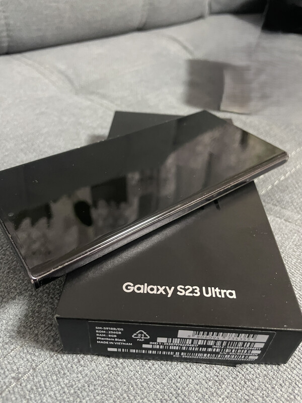 Elbląg Sprzedam telefon : Samsung S23 Ultra 8/256 GB. Telefon jest w bardzo dobrym stanie. Posiada folię widoczną na