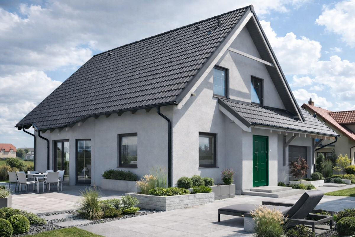 Elbląg DOM DREWNIANY JEDNORODZINNY ECOHOUSE VI BJesteśmy firmą zajmującą się produkcją domów drewnianych mieszkalnych