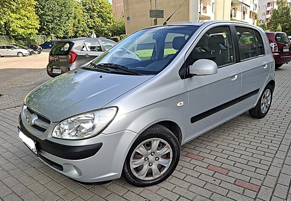 Elbląg HYUNDAI    GETZ1.1 Benzyna2006 rokPrzebieg - 98.tyśZadbany