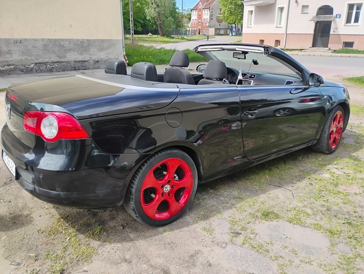 Elbląg Sprzedam VW EOS 2.0 Diesel 140KM. Niskie spalanie, przy ekonomicznej jeździe, w trasie, można zejść poniżej 5l.