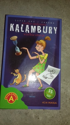 Elbląg Sprzedam grę Kalambury, polecam. Stan bardzo dobry. Proszę o sms.