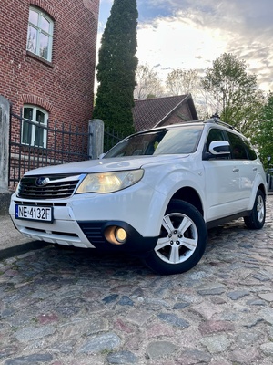Elbląg Subaru Forester III 2.0 benz + LPG, 4x4,szyber, hak