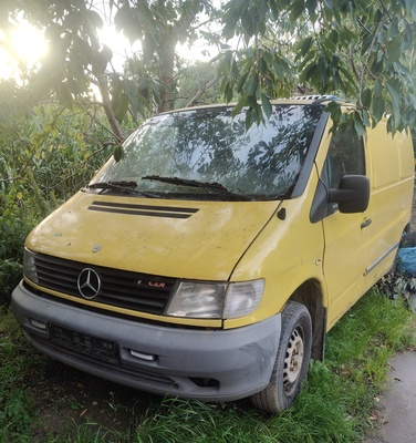Elbląg Mercedes Vito 2007r chłodnia sprzedam wszystkie części. .. Silnik sprawny do odpalenia. ..