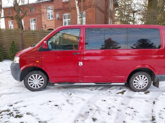 Elbląg Sprzedam Volkswagen T5 Transporter 6 osobowy 1,9 TDI
