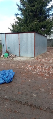 Elbląg Sprzedam garaż blaszak