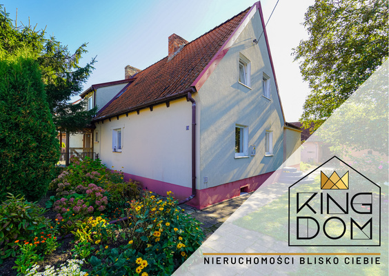 Elbląg KINGDOM NIERUCHOMOŚCI BLISKO CIEBIEDOM JEDNORODZINNY W ZABUDOWIE BLIŹNIACZEJOTOCZONY BARDZO ŁADNYM I