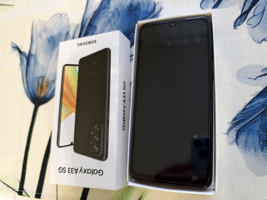 Elbląg Telefon smartfon samsung galaxy A33.Stan idealny, jak nowy. Od nowości w etui i ze szkłem na ekranie. W pełni