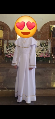 Elbląg Sprzedam albę dla dziewczynki buty wianek i inne akcesoria info na maila. mozliwosc przymiarki