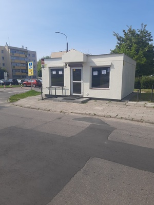 Elbląg Wolnostojący budynek parterowy o pow.40m2 na działalność handlowo-usługową.