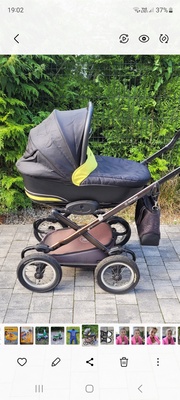 Elbląg Sprzedam gondolę firmy Navington na dużych, pompowanych kołach.