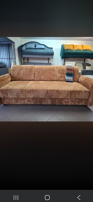 Elbląg SPRZEDAM NOWĄ SOFĘ, stan idealny, kupiona w meble na rynku. Z funkcją spania