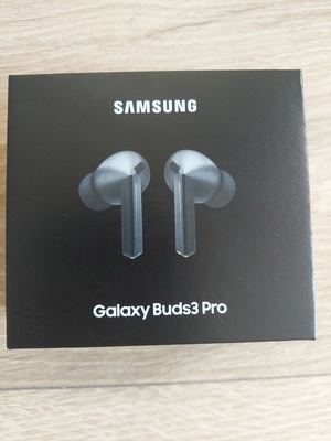 Elbląg Sluchawki Galaxy Buds3 Pro fabrycznie nowe, nie rozpakowane, silver. Cena do negocjacji