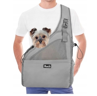 Elbląg Sprzedam nosidełko dla psa  Nasjac Pet  waga pieska do 7kg. Torba ma  regulowany  pasek na ramię, trzy