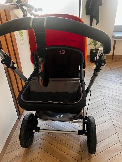Elbląg Używany wózek głęboko-spacerowy Bugaboo plus uchwyty do fotelika maxi cosi. Tylko odbiór osobisty.
