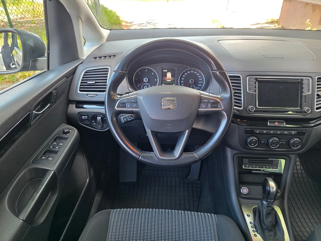 Elbląg Seat Alhambra 2.0TDI 150KMFULL Opcja Automat DSG 7MiejscZAREJESTROWANY2017