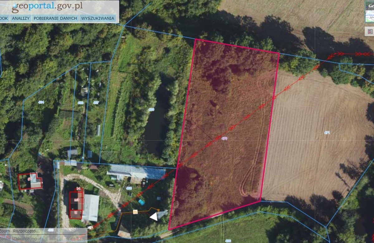 Elbląg NIERUCHOMOŚCI ANNA KRASZEWSKA Duża działka w północnej dzielnicy miasta ul. Witkiewicza,