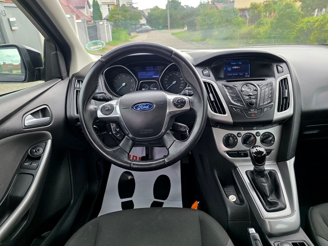 Elbląg Ford Focus, benzyna, 2013 rok - bardzo dobrze wyposażone Ładne zadbane auto, wizualnie bardzo ładnie się