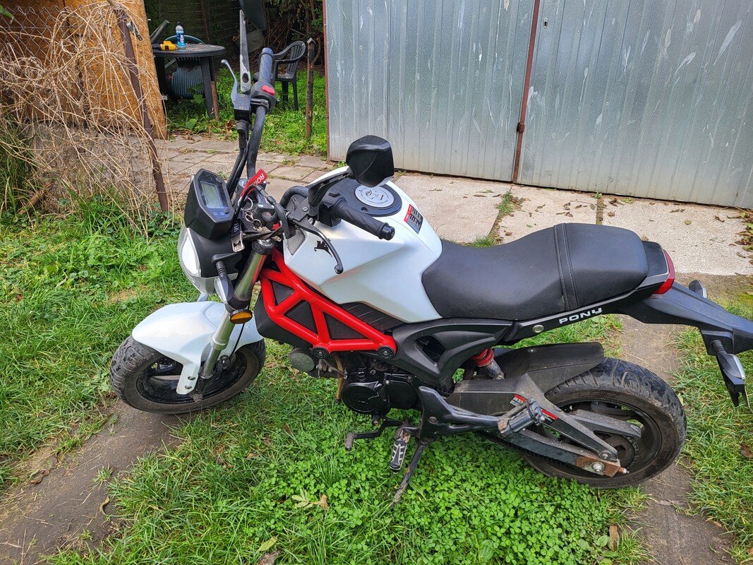 Elbląg Sprzedam motorower ROMET PONY50.Rok produkcji 2018.Wazne badanie techniczne do27.06.2027.ubezpieczenie do