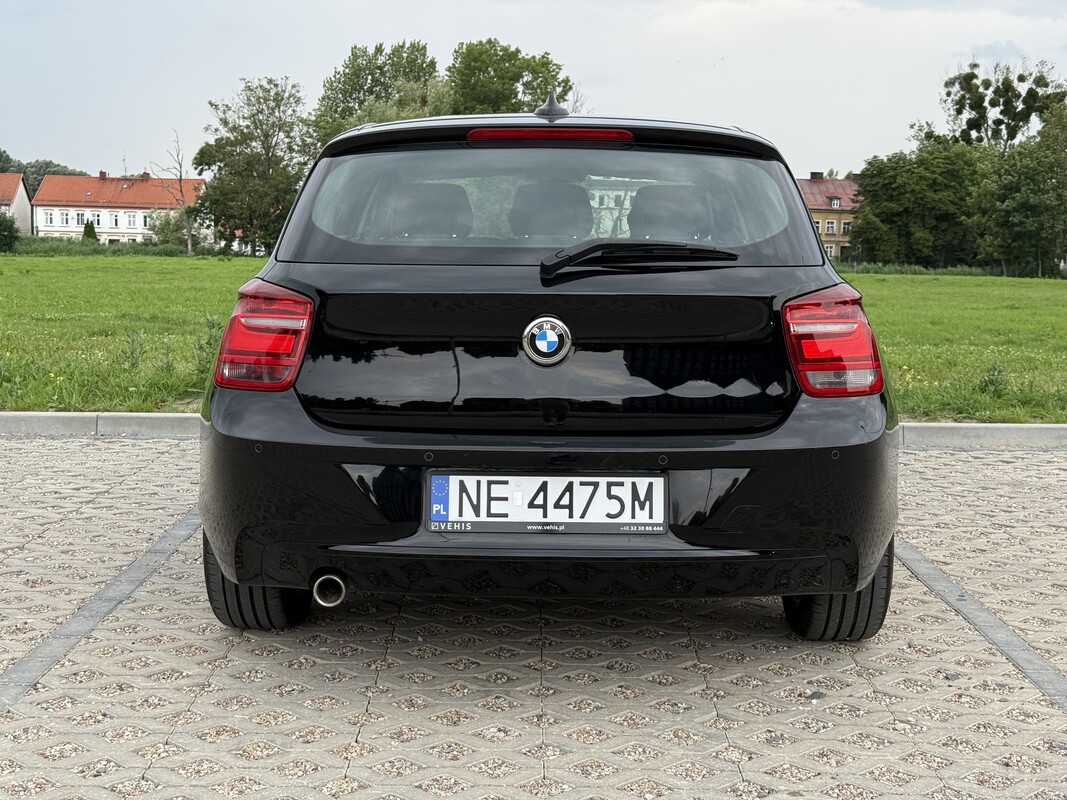 Elbląg BMW Seria 1 118D 143km Navi Led czujniki parkowania alufelgi ZAREJESTROWANY