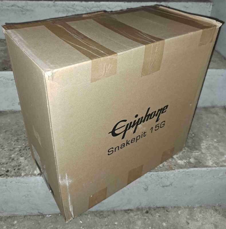 Elbląg Wzmacniacz / Combo gitarowe - Epiphone Snakepit 15G.
Wzmacniacz gitarowy typu combo o mocy 15W, przeznaczony