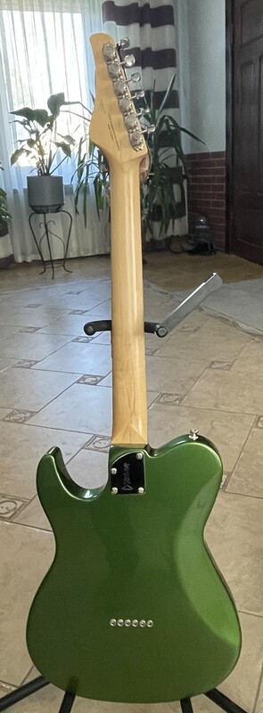 Elbląg Piękny Telecaster FGN – japońska precyzja, wyjątkowy kolor, blokowane klucze Gotoh! Mieszkam w Pasłęku